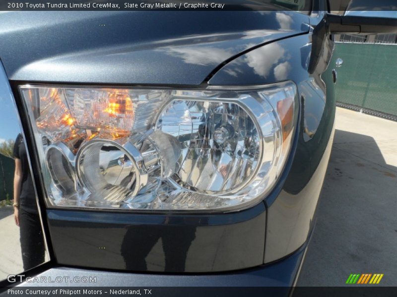 Slate Gray Metallic / Graphite Gray 2010 Toyota Tundra Limited CrewMax