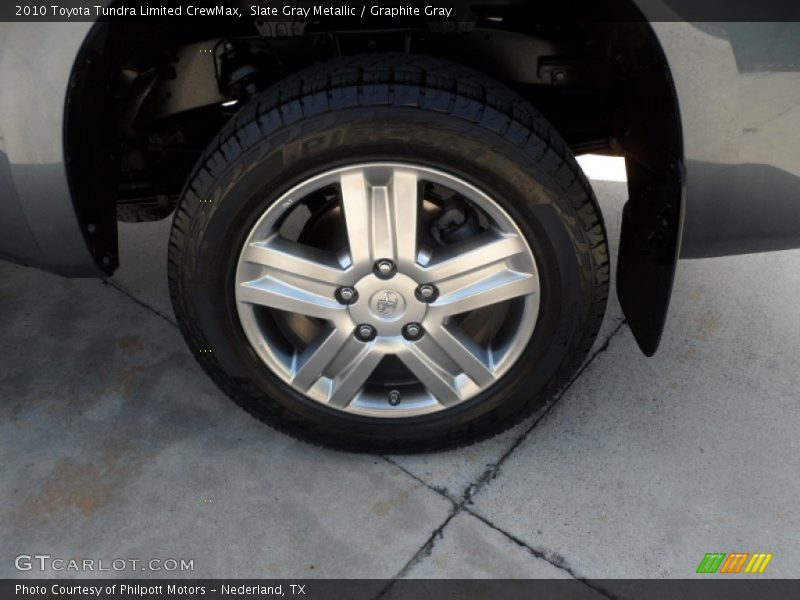 Slate Gray Metallic / Graphite Gray 2010 Toyota Tundra Limited CrewMax