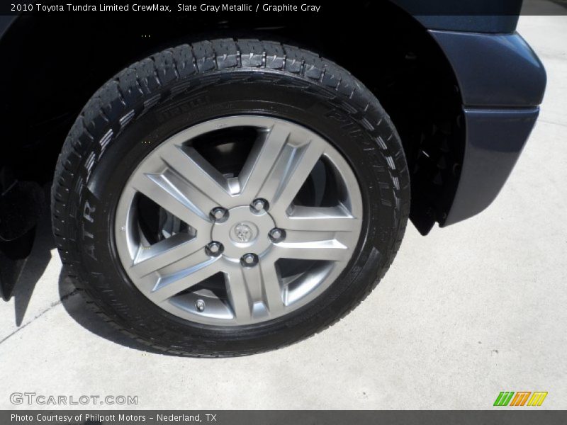 Slate Gray Metallic / Graphite Gray 2010 Toyota Tundra Limited CrewMax