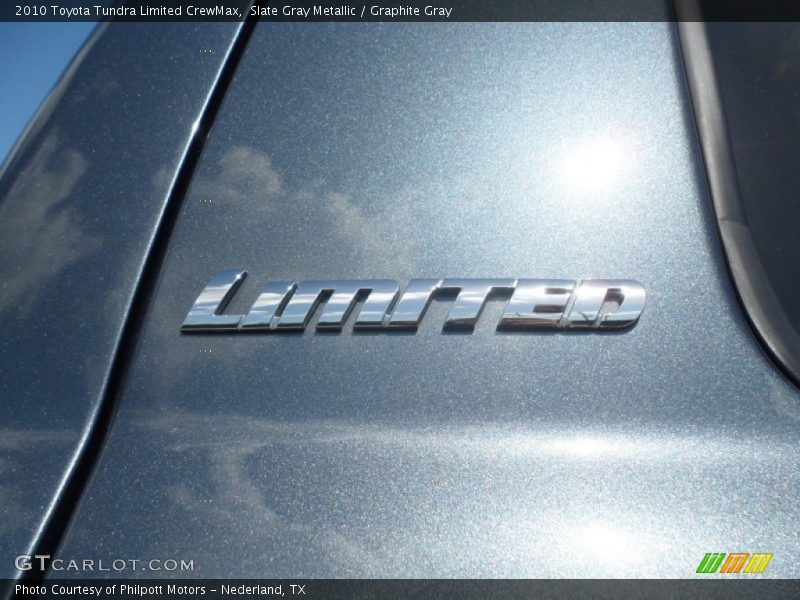 Slate Gray Metallic / Graphite Gray 2010 Toyota Tundra Limited CrewMax