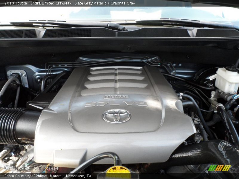 Slate Gray Metallic / Graphite Gray 2010 Toyota Tundra Limited CrewMax