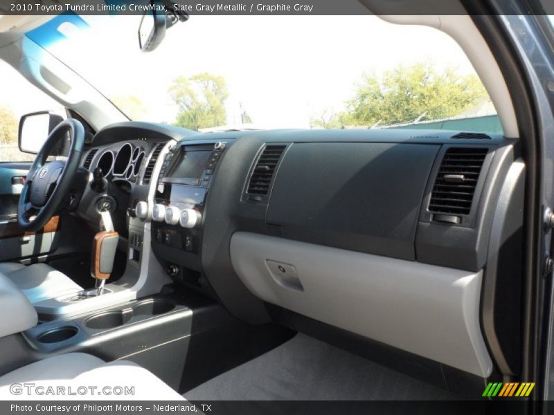 Slate Gray Metallic / Graphite Gray 2010 Toyota Tundra Limited CrewMax