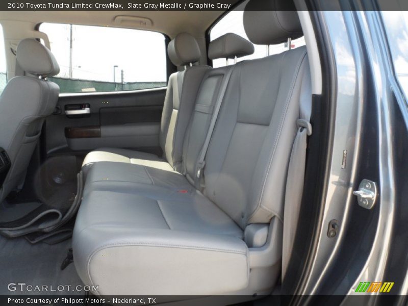 Slate Gray Metallic / Graphite Gray 2010 Toyota Tundra Limited CrewMax