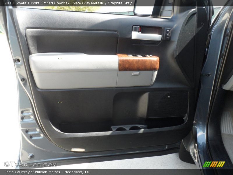 Slate Gray Metallic / Graphite Gray 2010 Toyota Tundra Limited CrewMax