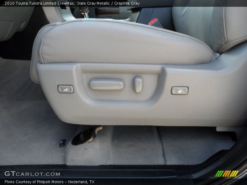 Slate Gray Metallic / Graphite Gray 2010 Toyota Tundra Limited CrewMax