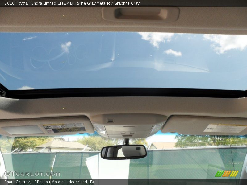 Slate Gray Metallic / Graphite Gray 2010 Toyota Tundra Limited CrewMax