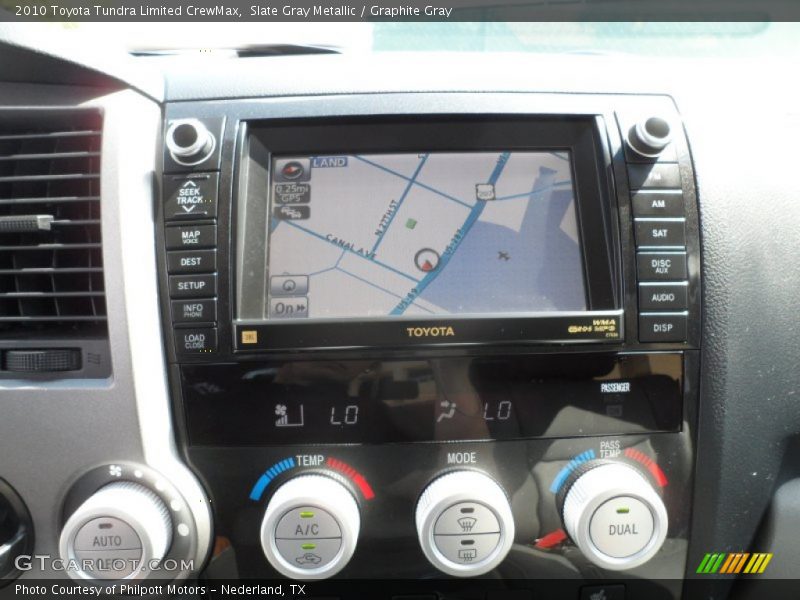 Slate Gray Metallic / Graphite Gray 2010 Toyota Tundra Limited CrewMax
