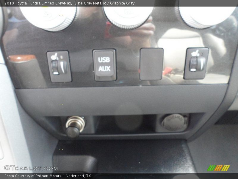 Slate Gray Metallic / Graphite Gray 2010 Toyota Tundra Limited CrewMax