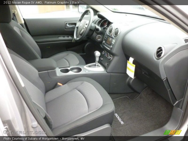 Platinum Graphite / Black 2012 Nissan Rogue SV AWD