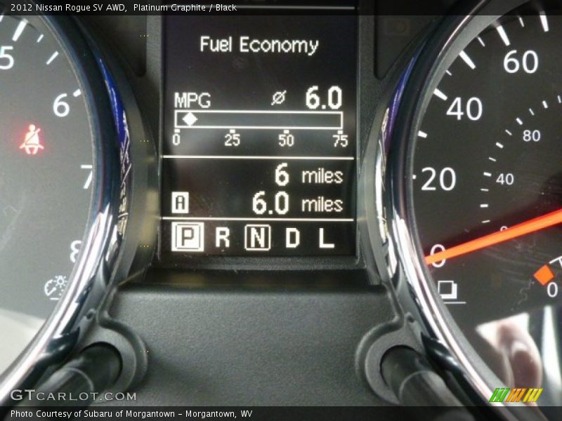 Platinum Graphite / Black 2012 Nissan Rogue SV AWD