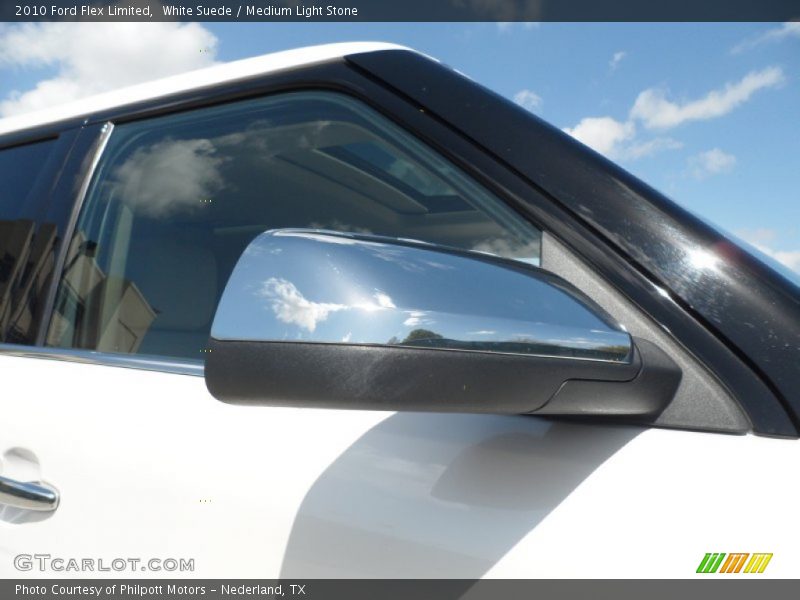 White Suede / Medium Light Stone 2010 Ford Flex Limited