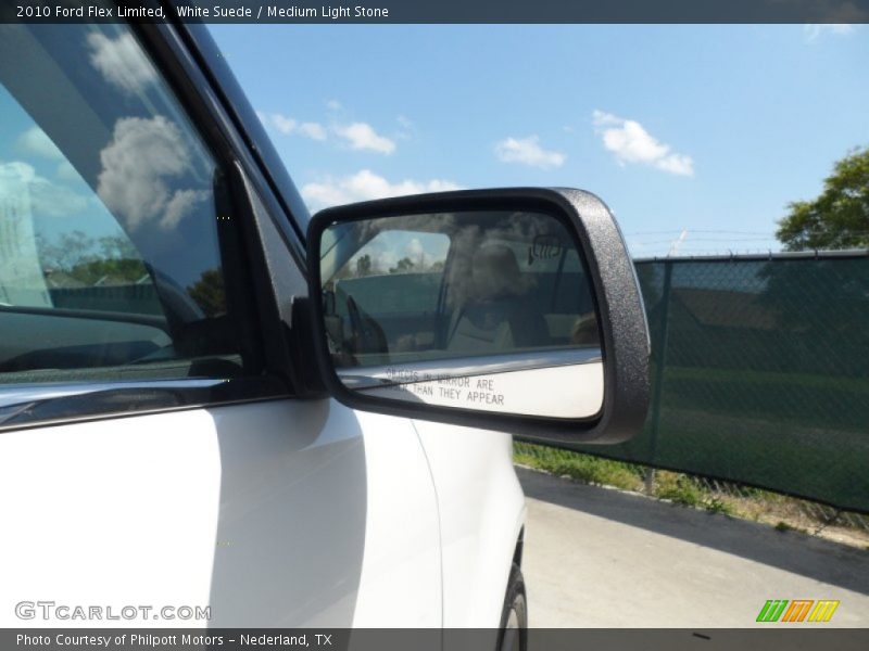 White Suede / Medium Light Stone 2010 Ford Flex Limited