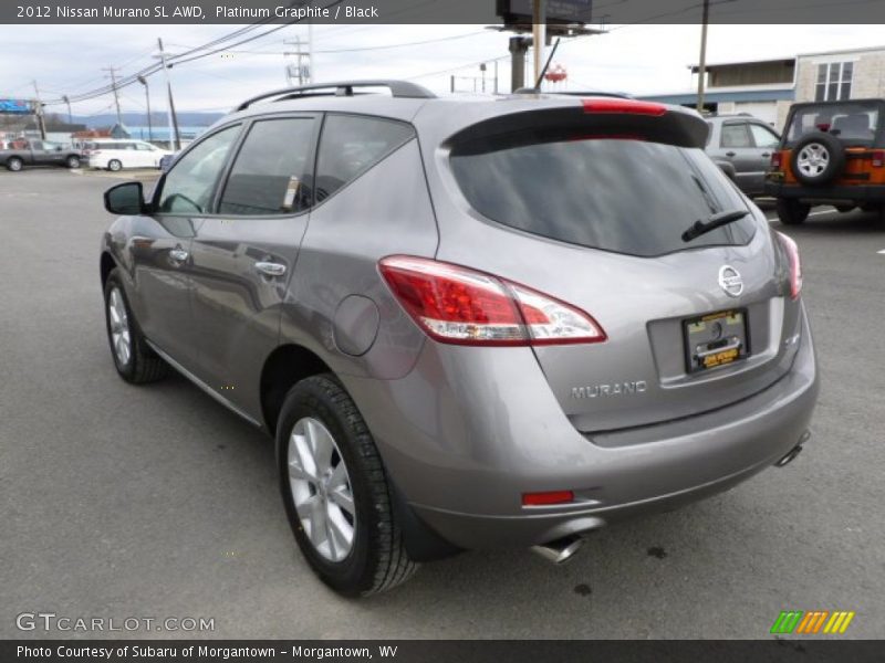 Platinum Graphite / Black 2012 Nissan Murano SL AWD