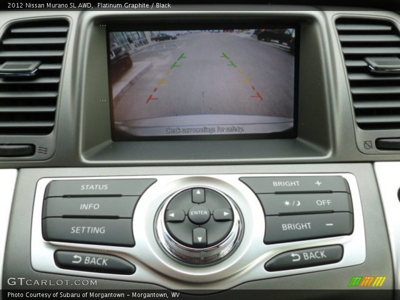 Platinum Graphite / Black 2012 Nissan Murano SL AWD