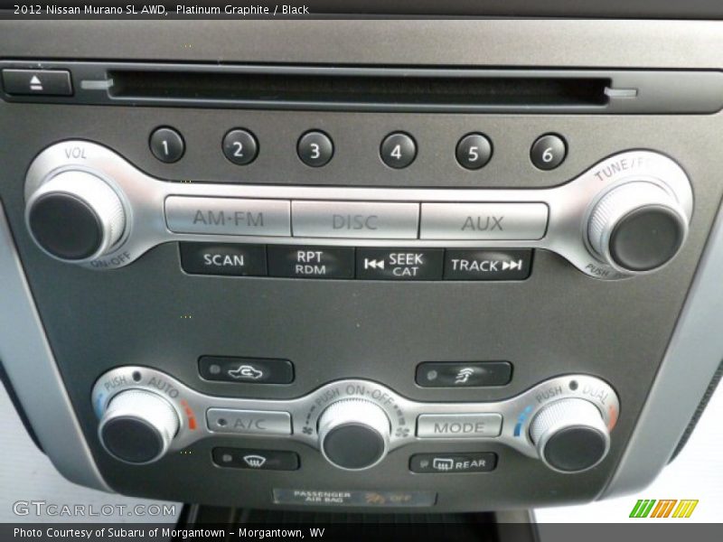 Platinum Graphite / Black 2012 Nissan Murano SL AWD
