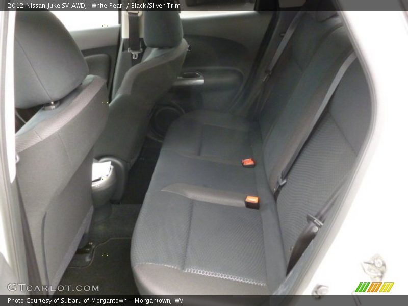 White Pearl / Black/Silver Trim 2012 Nissan Juke SV AWD