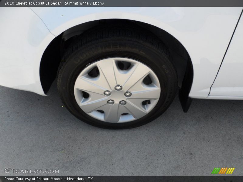 Summit White / Ebony 2010 Chevrolet Cobalt LT Sedan
