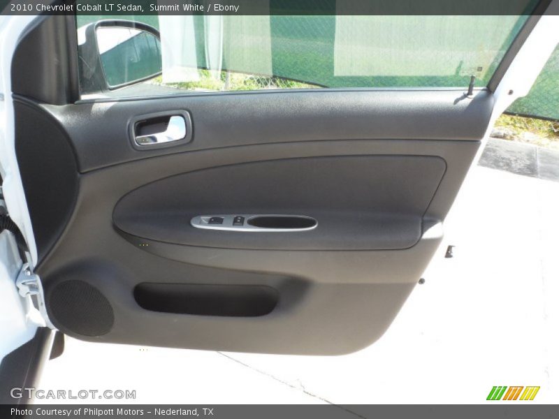 Summit White / Ebony 2010 Chevrolet Cobalt LT Sedan