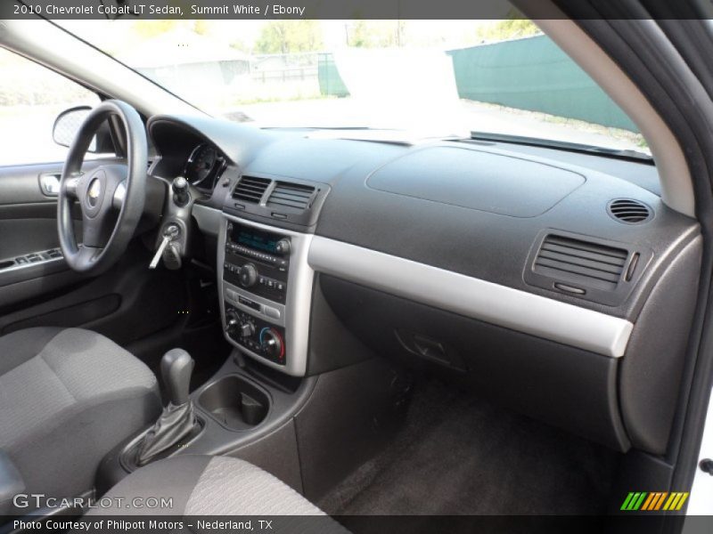 Summit White / Ebony 2010 Chevrolet Cobalt LT Sedan