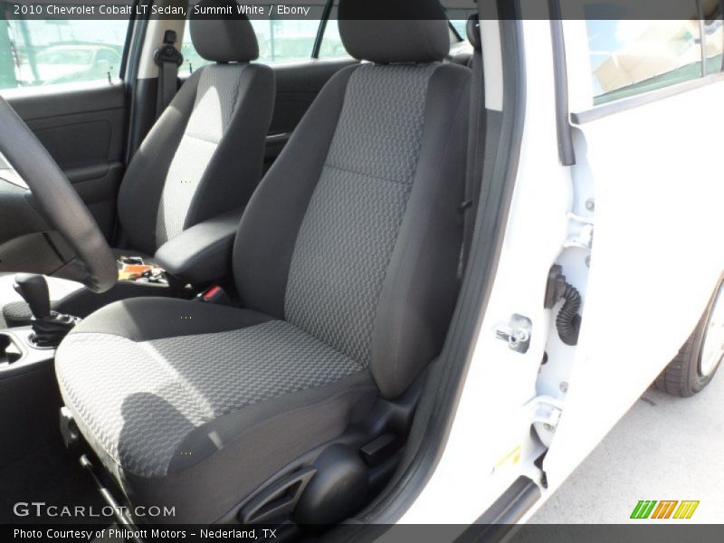 Summit White / Ebony 2010 Chevrolet Cobalt LT Sedan