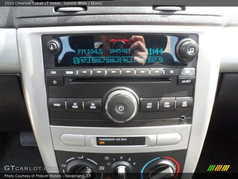 Summit White / Ebony 2010 Chevrolet Cobalt LT Sedan