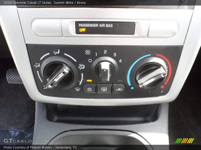 Summit White / Ebony 2010 Chevrolet Cobalt LT Sedan
