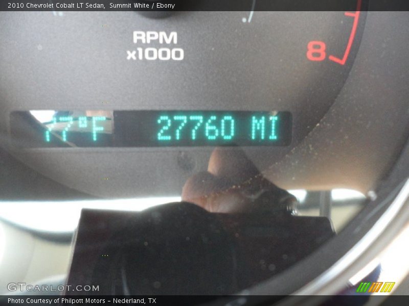 Summit White / Ebony 2010 Chevrolet Cobalt LT Sedan