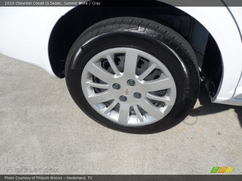 Summit White / Gray 2010 Chevrolet Cobalt LS Sedan