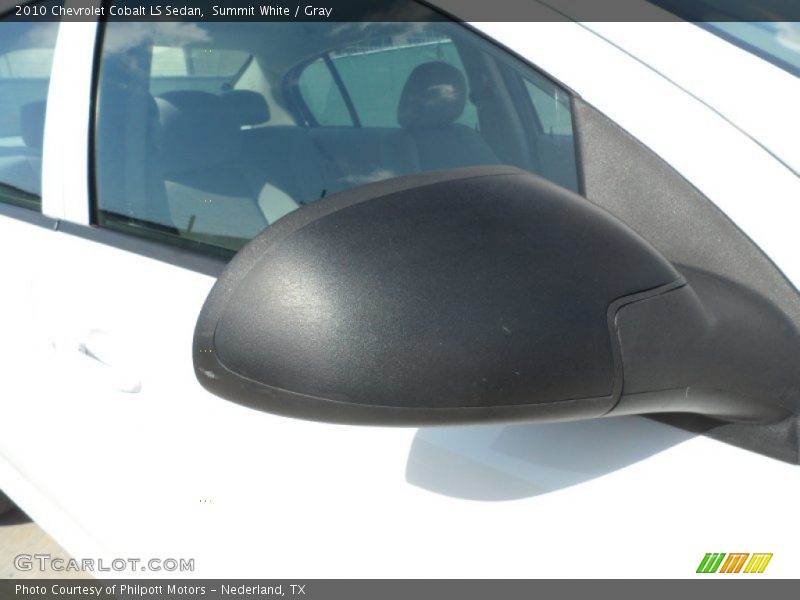 Summit White / Gray 2010 Chevrolet Cobalt LS Sedan