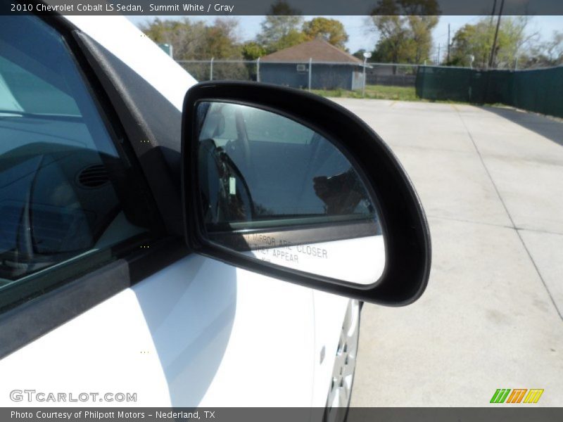 Summit White / Gray 2010 Chevrolet Cobalt LS Sedan