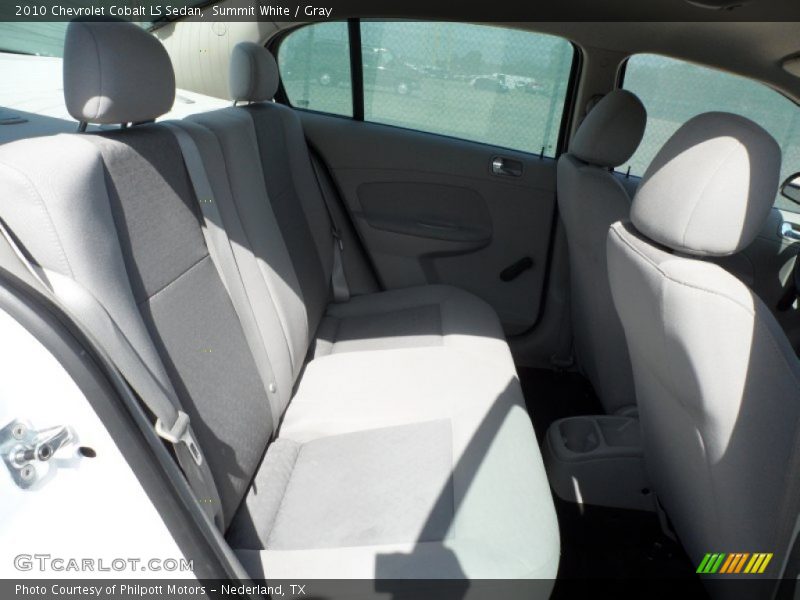 Summit White / Gray 2010 Chevrolet Cobalt LS Sedan