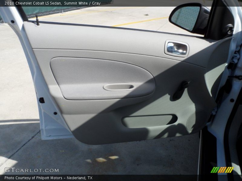 Summit White / Gray 2010 Chevrolet Cobalt LS Sedan