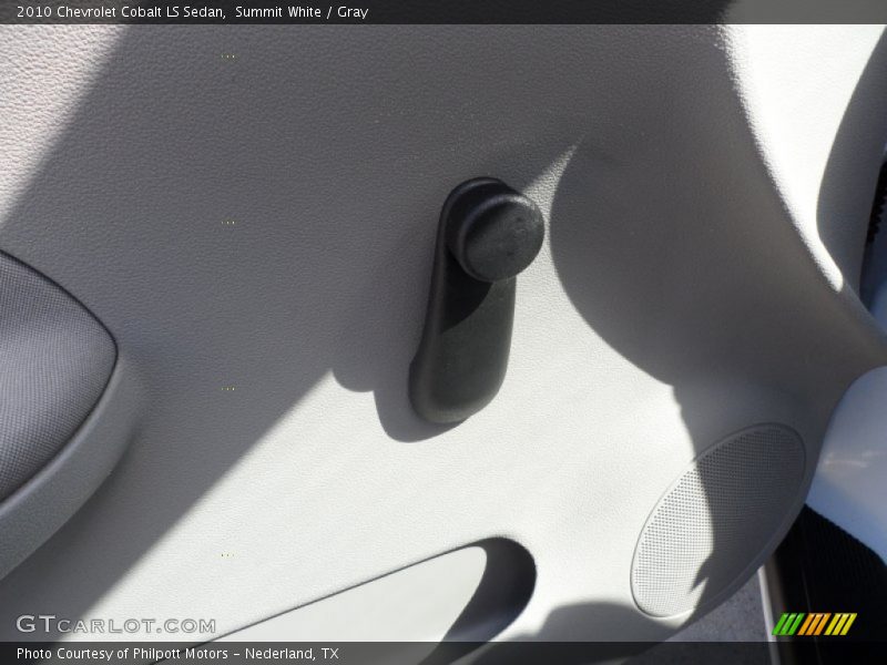 Summit White / Gray 2010 Chevrolet Cobalt LS Sedan