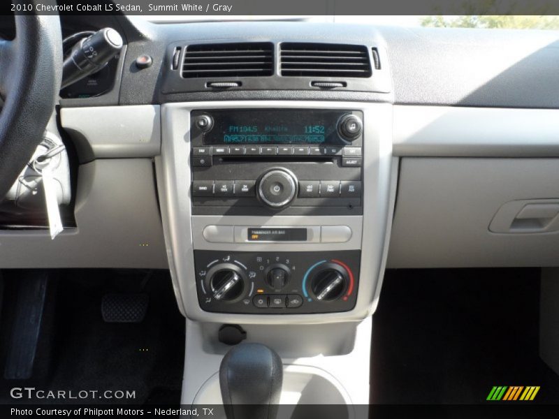 Summit White / Gray 2010 Chevrolet Cobalt LS Sedan