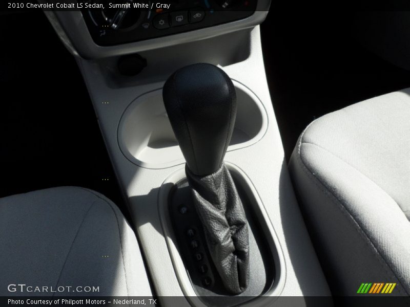 Summit White / Gray 2010 Chevrolet Cobalt LS Sedan