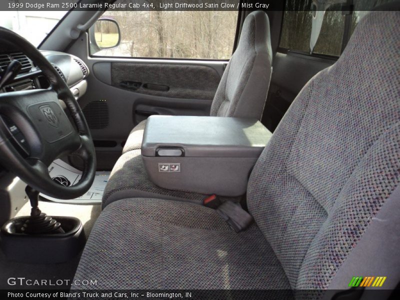 Light Driftwood Satin Glow / Mist Gray 1999 Dodge Ram 2500 Laramie Regular Cab 4x4