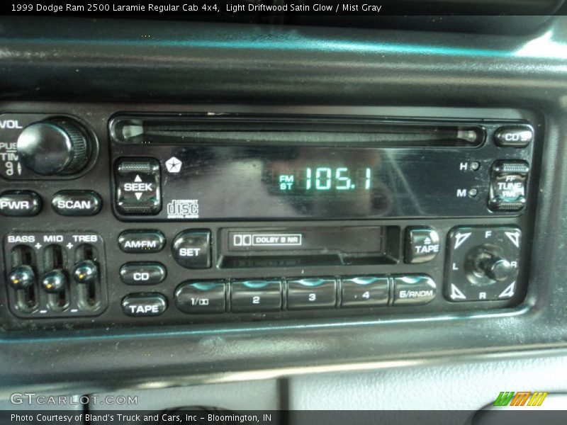 Light Driftwood Satin Glow / Mist Gray 1999 Dodge Ram 2500 Laramie Regular Cab 4x4