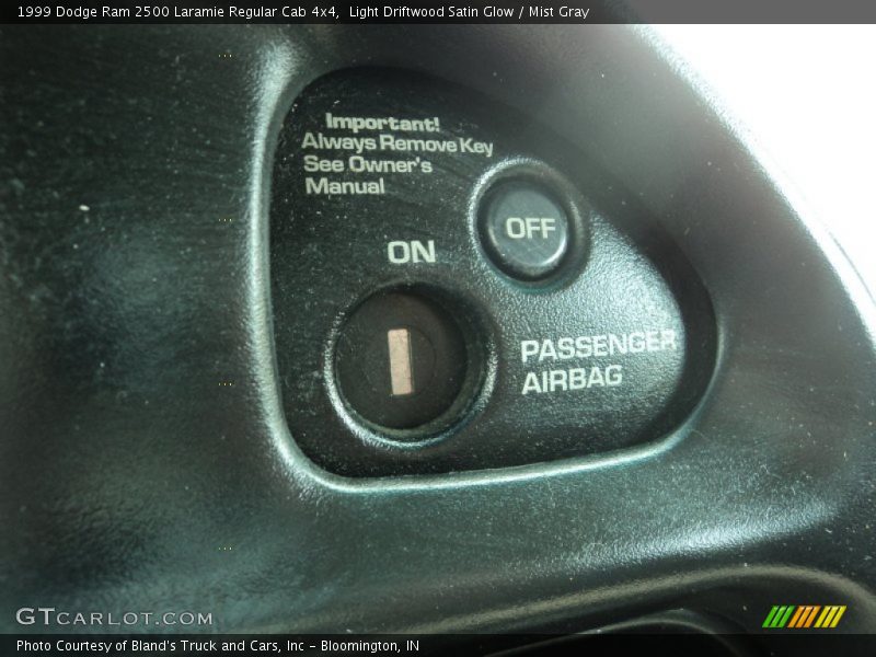 Light Driftwood Satin Glow / Mist Gray 1999 Dodge Ram 2500 Laramie Regular Cab 4x4