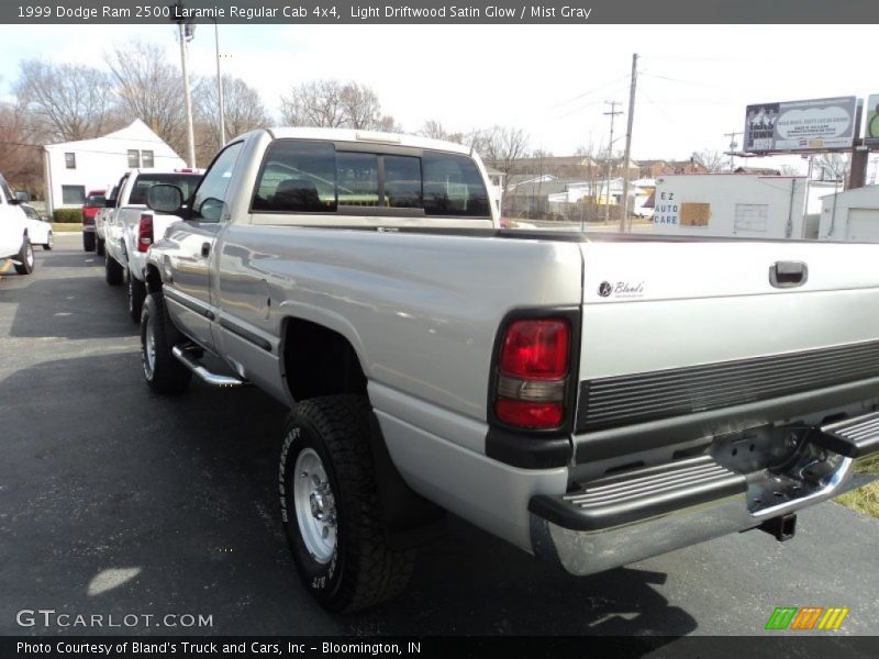 Light Driftwood Satin Glow / Mist Gray 1999 Dodge Ram 2500 Laramie Regular Cab 4x4