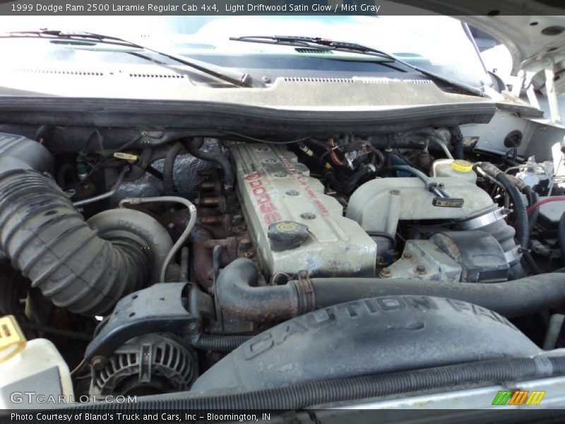 Light Driftwood Satin Glow / Mist Gray 1999 Dodge Ram 2500 Laramie Regular Cab 4x4