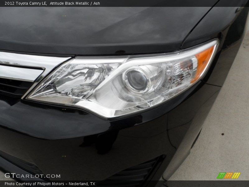 Attitude Black Metallic / Ash 2012 Toyota Camry LE