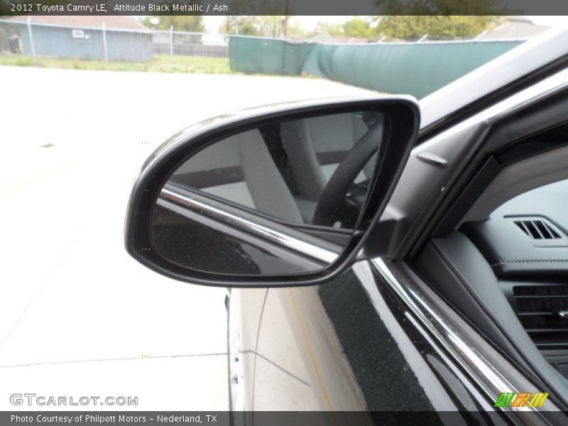 Attitude Black Metallic / Ash 2012 Toyota Camry LE
