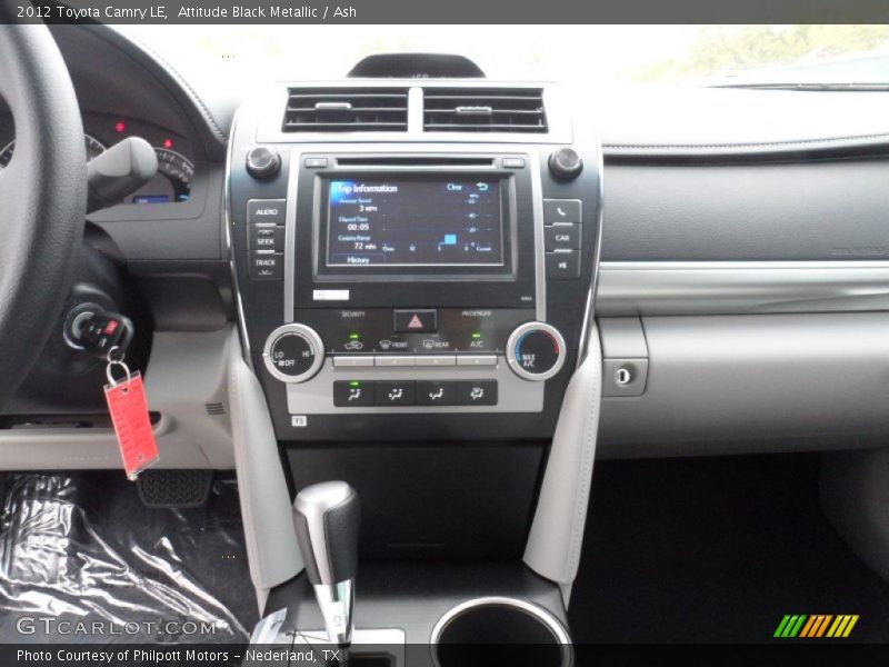 Attitude Black Metallic / Ash 2012 Toyota Camry LE