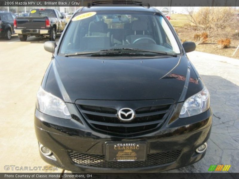 Brilliant Black / Gray 2006 Mazda MPV LX