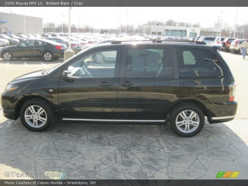 Brilliant Black / Gray 2006 Mazda MPV LX