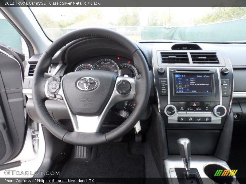 Classic Silver Metallic / Black 2012 Toyota Camry SE
