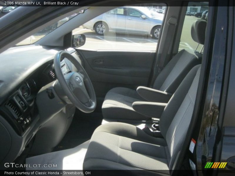 Brilliant Black / Gray 2006 Mazda MPV LX