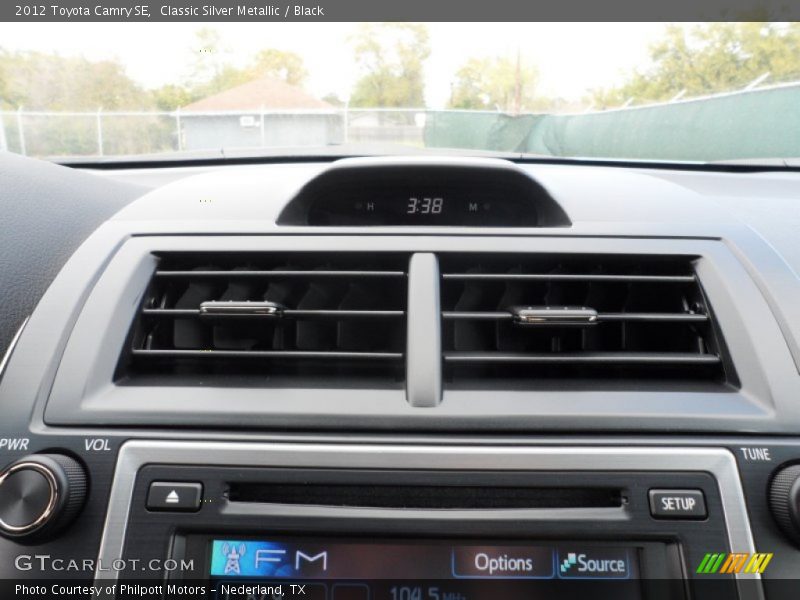 Classic Silver Metallic / Black 2012 Toyota Camry SE