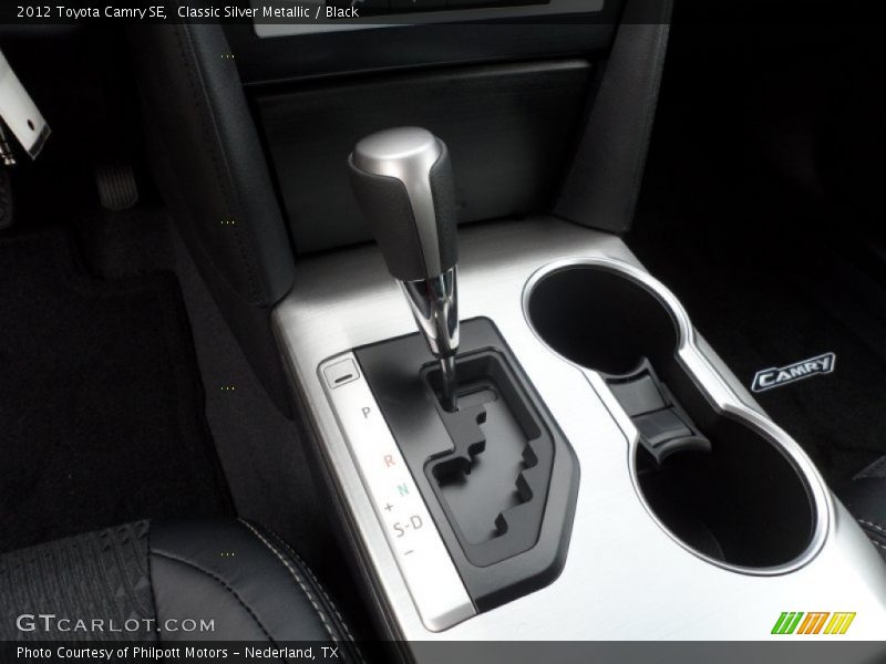 Classic Silver Metallic / Black 2012 Toyota Camry SE