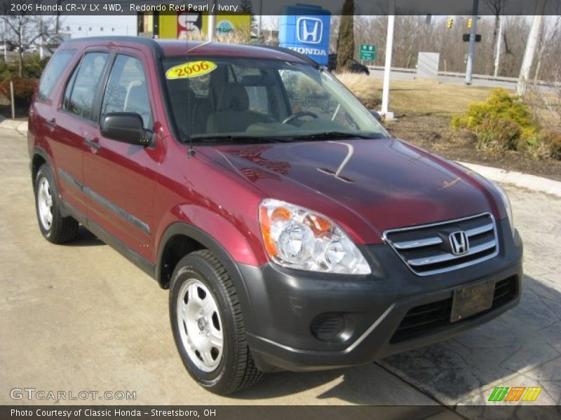 Redondo Red Pearl / Ivory 2006 Honda CR-V LX 4WD